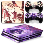 Naruto Series Skin Sticker For PS4 Pro And Controllers Design 5