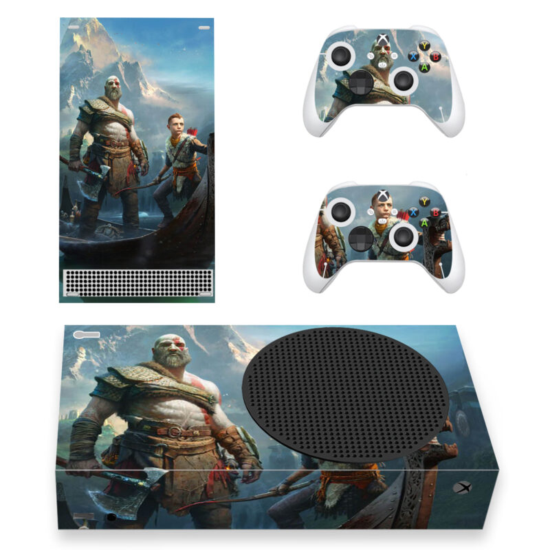 God Of War Game Skin Sticker For Xbox Series S And Controllers