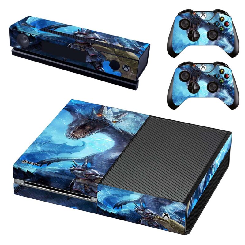 Monster Hunter Lagiacrus Art Xbox One Skin Sticker