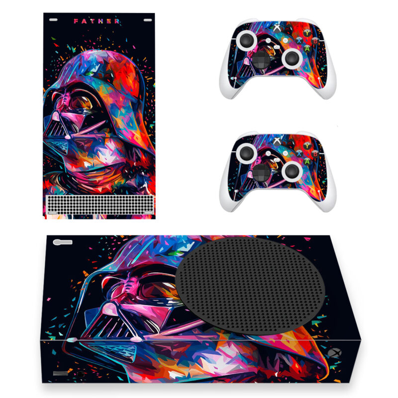 Colorful Star Wars Stormtrooper Art Skin Sticker For Xbox Series S And Controllers Design 2