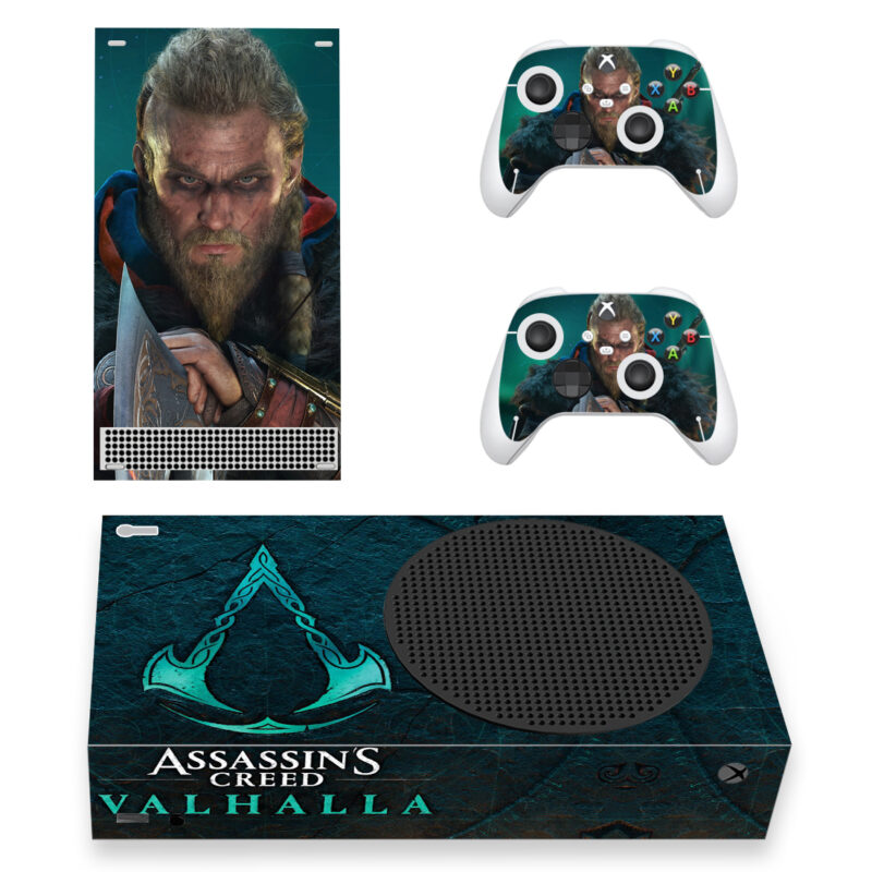 Assassin's Creed Valhalla Game Skin Sticker For Xbox Series S And Controllers Design 1