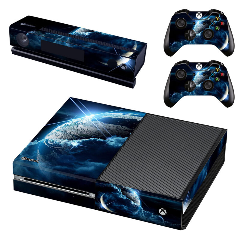 Earth From Space Xbox One Skin Sticker