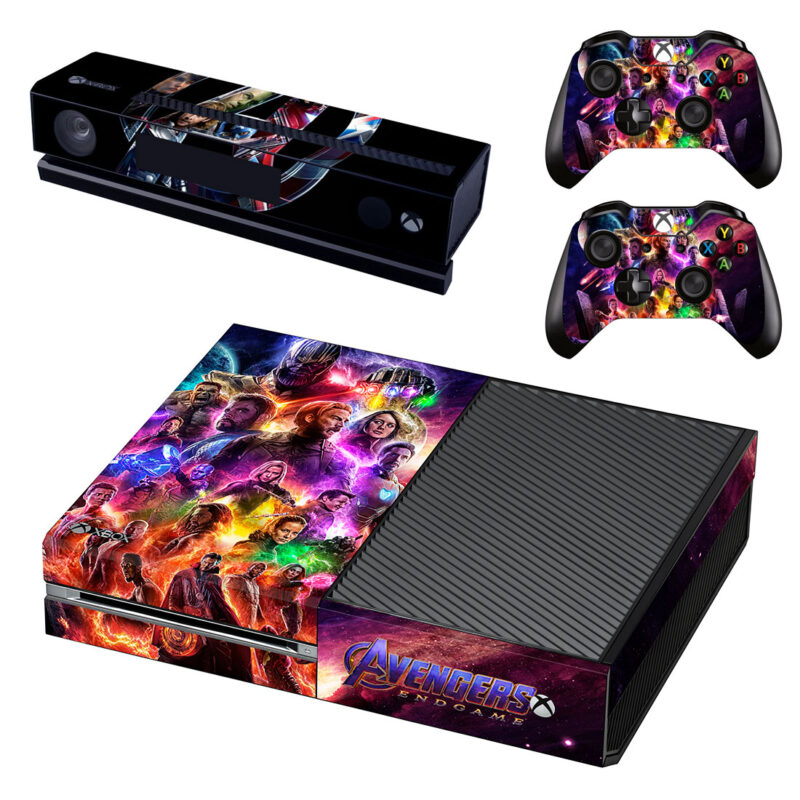 Avengers: Endgame Xbox One Skin Sticker Design 3