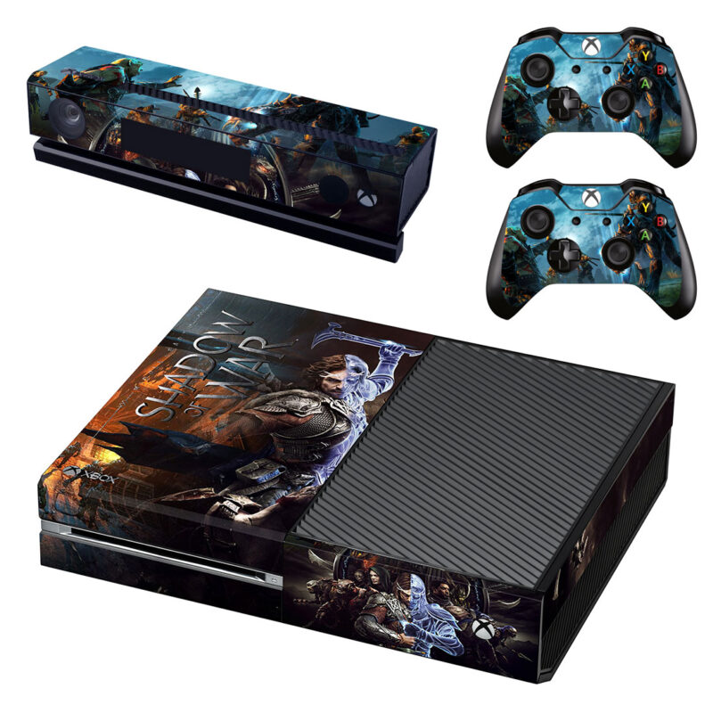 Middle-Earth: Shadow Of War Game Skin Sticker For Xbox One