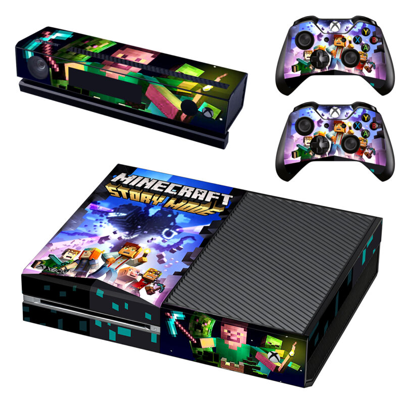 Minecraft: Story Mode Game Xbox One Skin Sticker