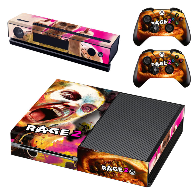 Bethesda Softworks Rage 2 Game Skin Sticker For Xbox One Design 1