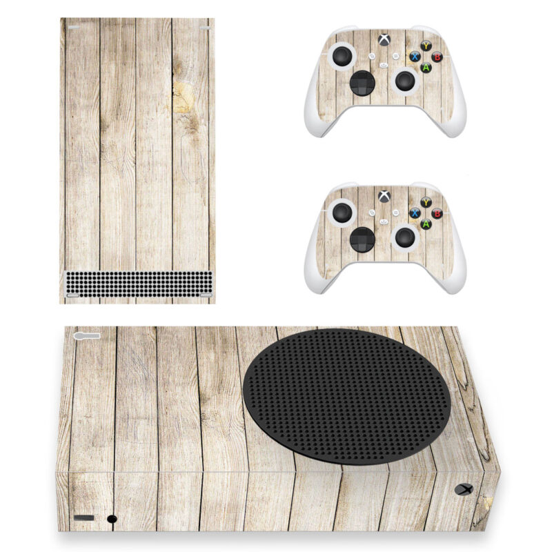 Wood Plank Texture Skin Sticker For Xbox Series S And Controllers