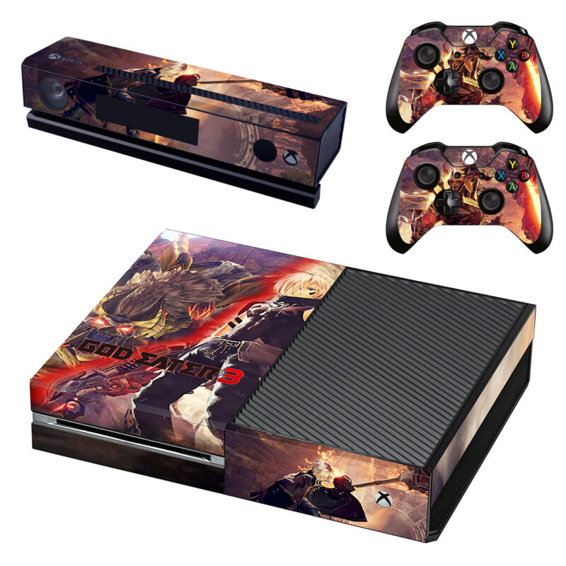 God Eater 3 Game Skin Sticker For Xbox One Design 5