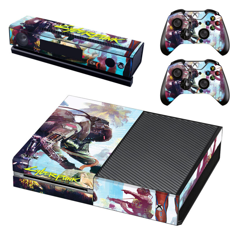 Cyberpunk 2077 Game Xbox One Skin Sticker Design 4