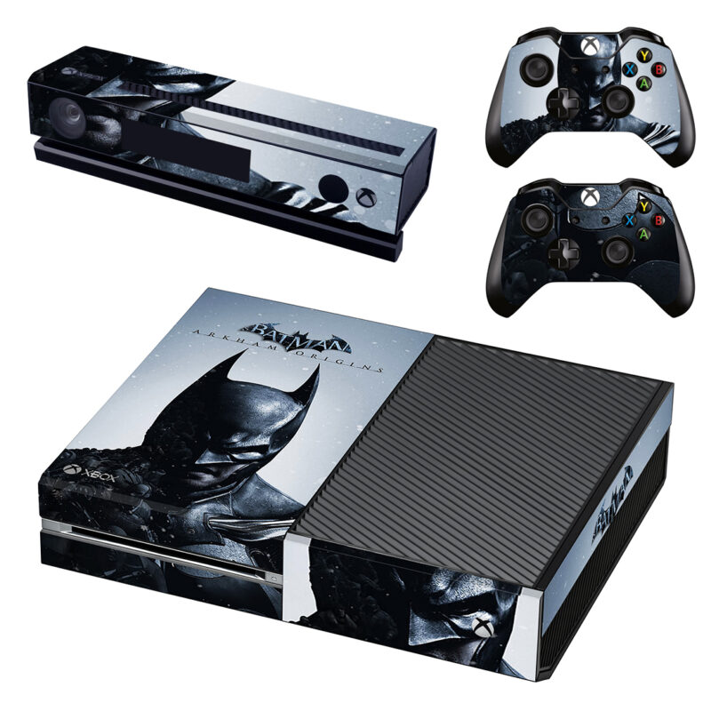 Batman: Arkham Origins Game Xbox One Skin Sticker Design 1