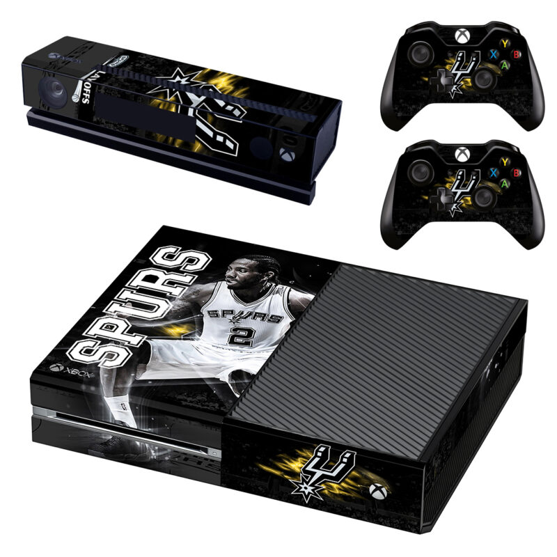 Lebron To The Spurs And Xbox One Skin Sticker