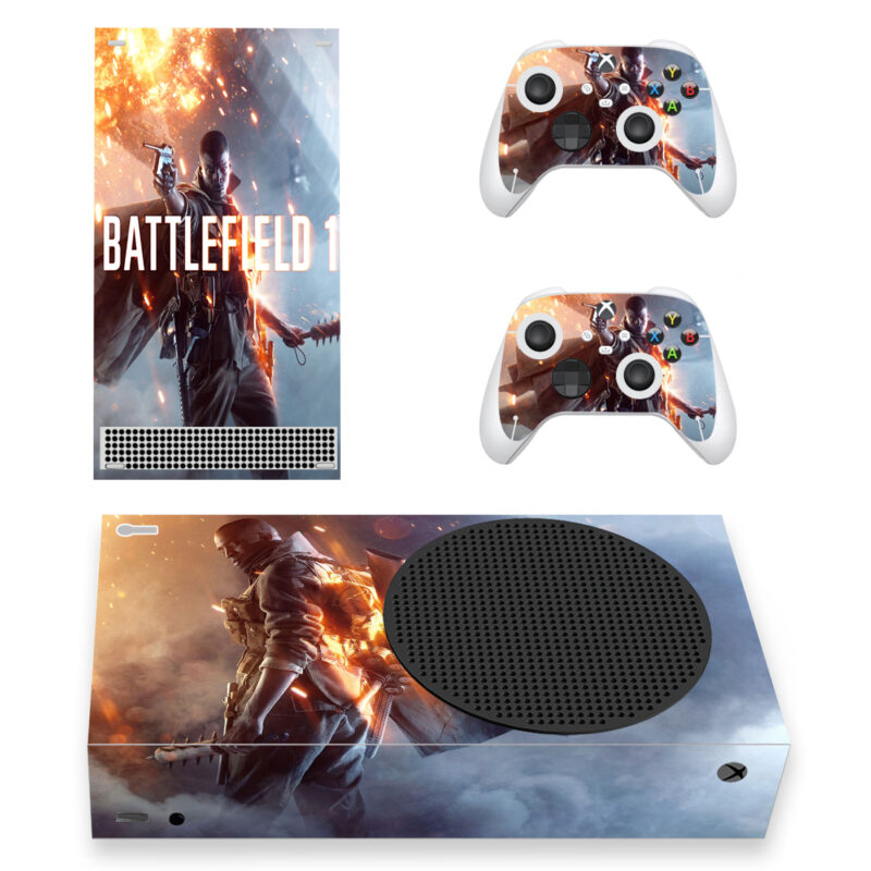 Battlefield 1 Game Skin Sticker For Xbox Series S And Controllers