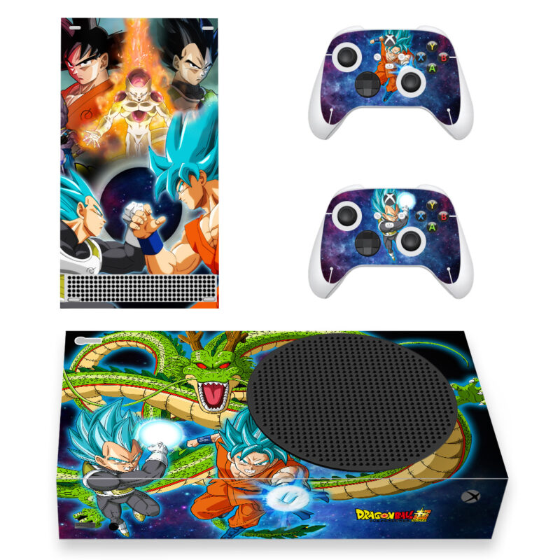 Dragon Ball Super Skin Sticker For Xbox Series S And Controllers Design 1