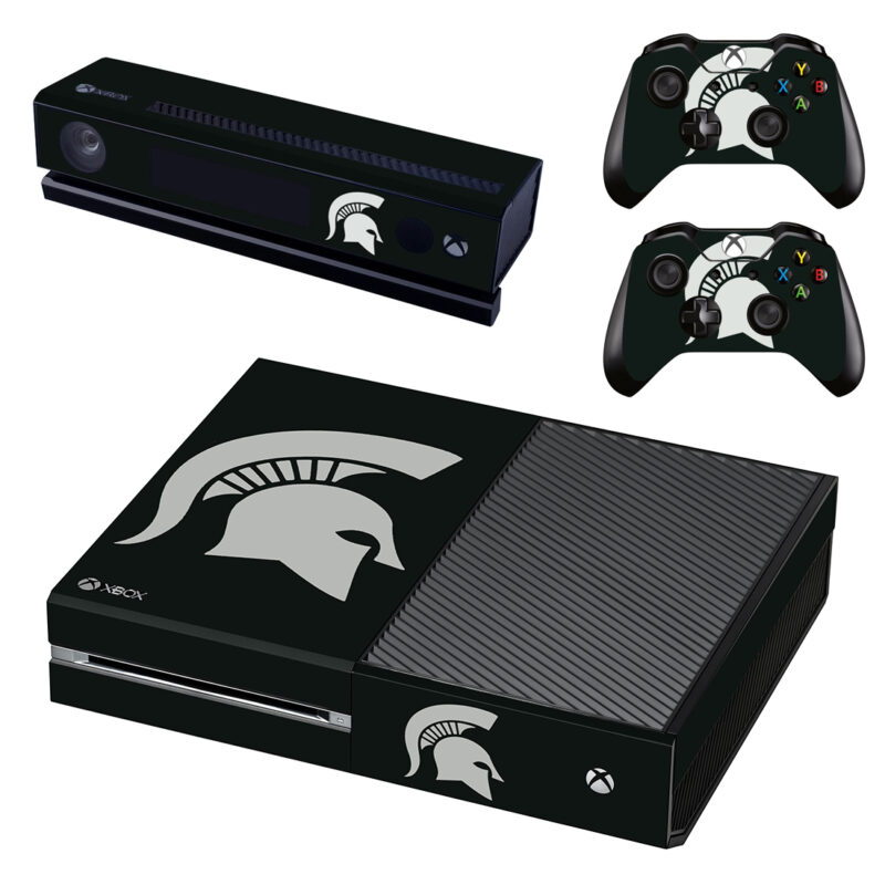 Michigan State Spartans Football Xbox One Skin Sticker