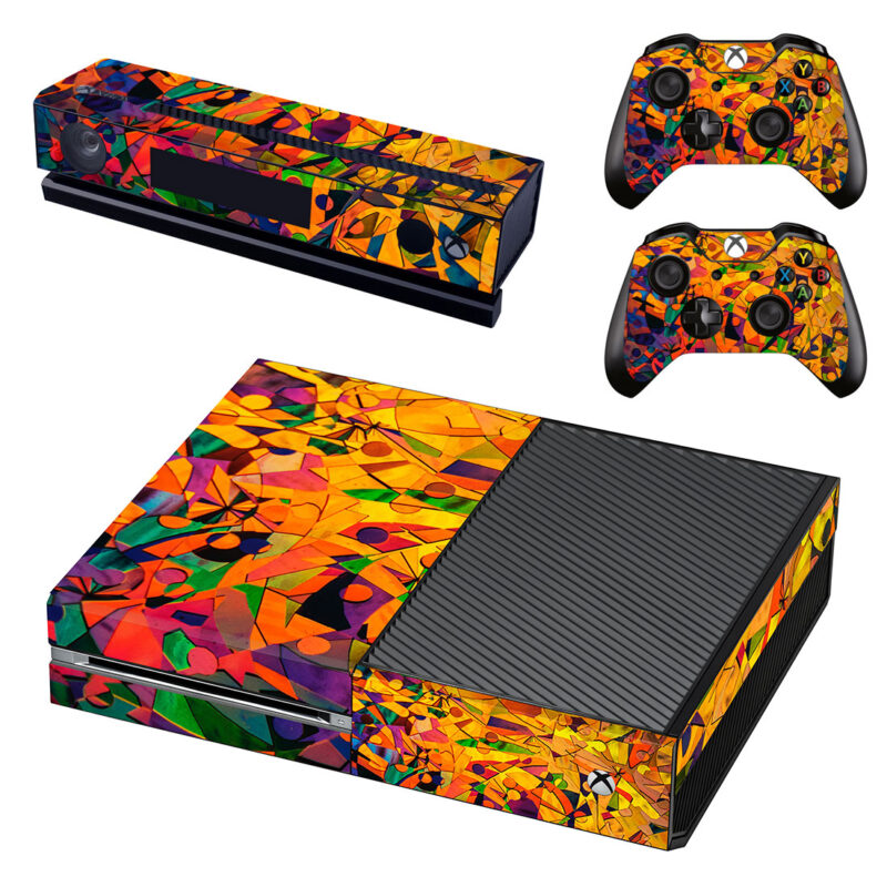 Pattern Kaleidoscope Xbox One Skin Sticker