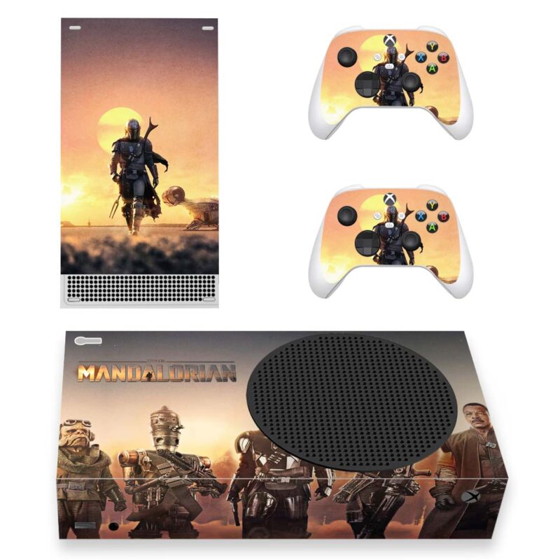 The Mandalorian Series Skin Sticker For Xbox Series S And Controllers