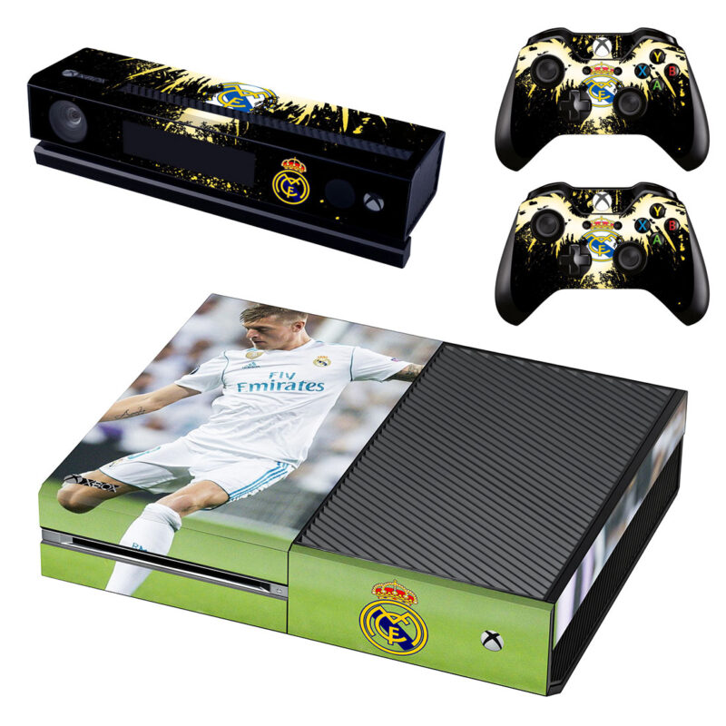 Real Madrid CF And Toni Kroos Skin Sticker For Xbox One