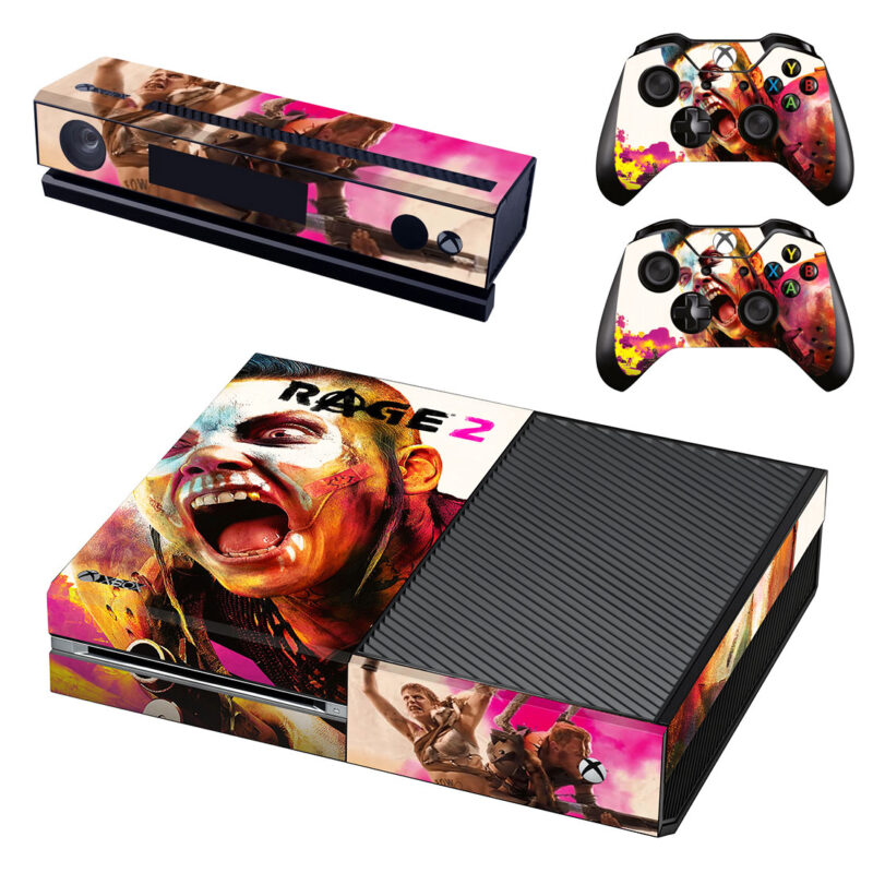 Bethesda Softworks Rage 2 Game Xbox One Skin Sticker