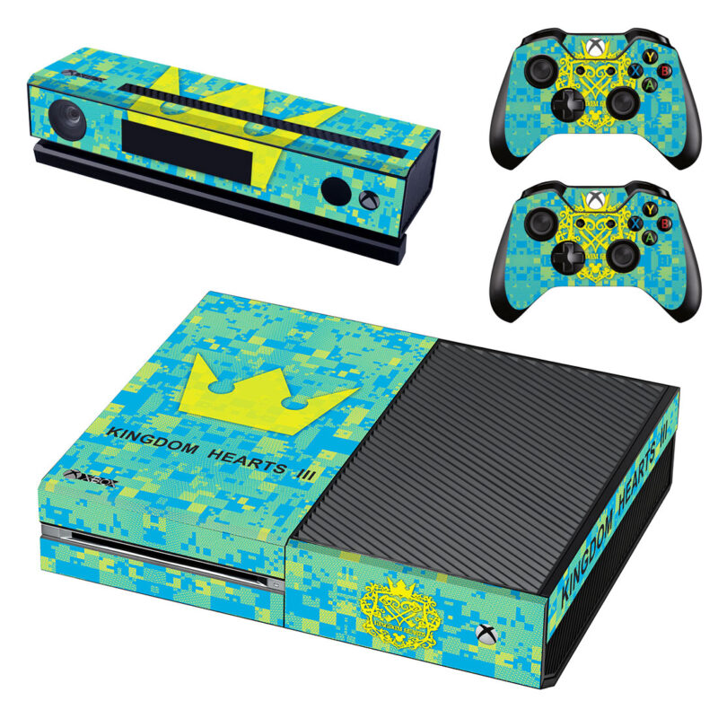 Kingdom Hearts III Crown And Xbox One Skin Sticker