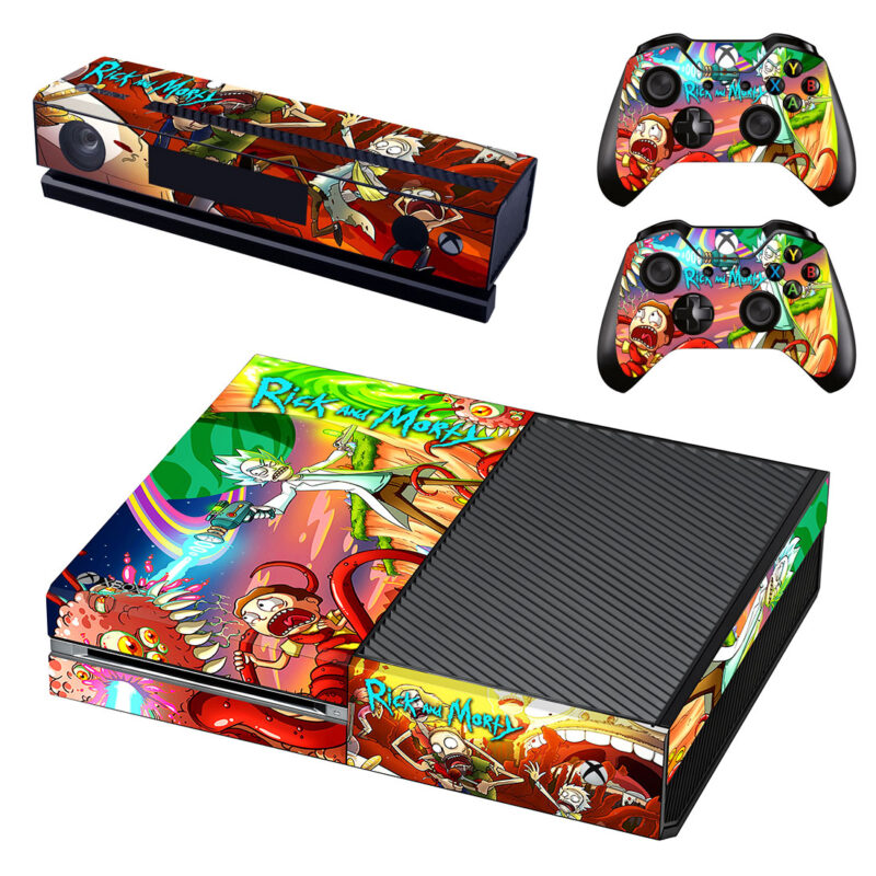 Rick And Morty Series Skin Sticker For Xbox One