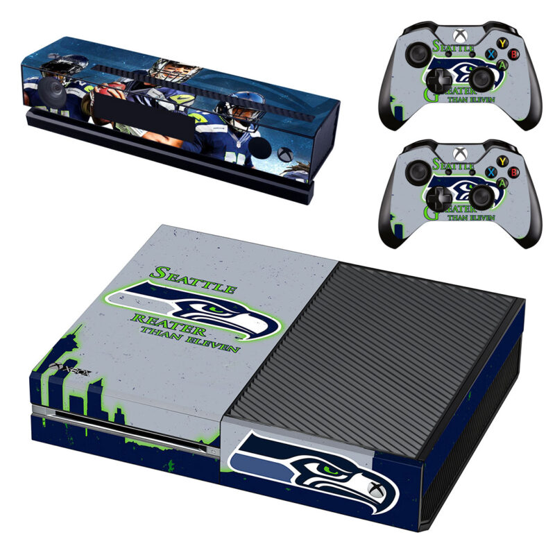 Seattle Seahawks Greater Than Eleven Xbox One Skin Sticker