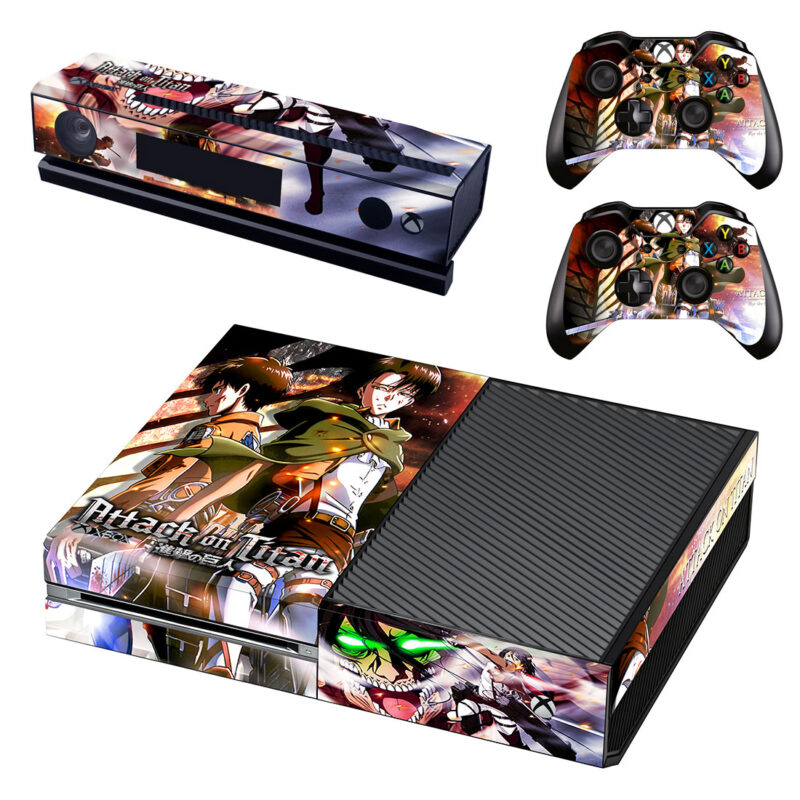 Attack On Titan Game Xbox One Skin Sticker