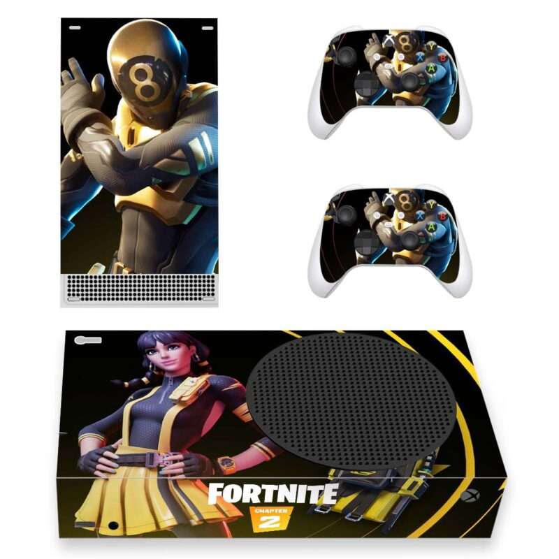 Fortnite Chapter 2 Game Skin Sticker For Xbox Series S And Controllers Design 2