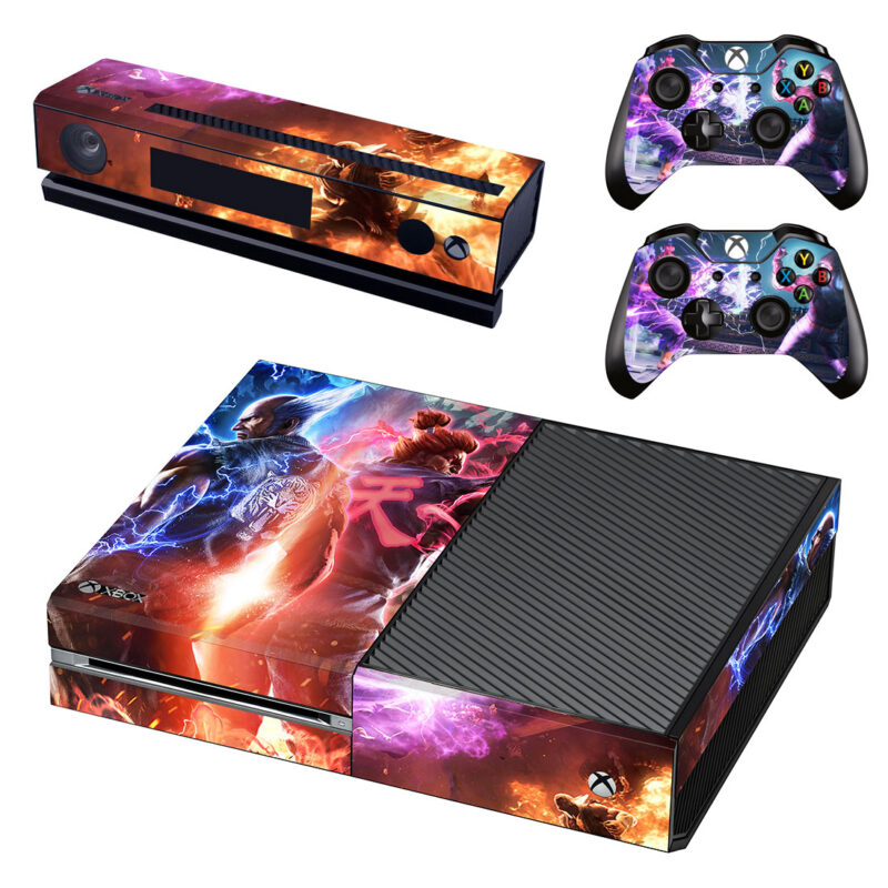 Tekken 7 Heihachi Vs Akuma Xbox One Skin Sticker