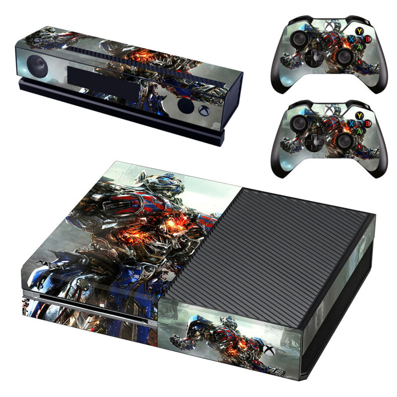 Transformers: Age Of Extinction Xbox One Skin Sticker Design 1