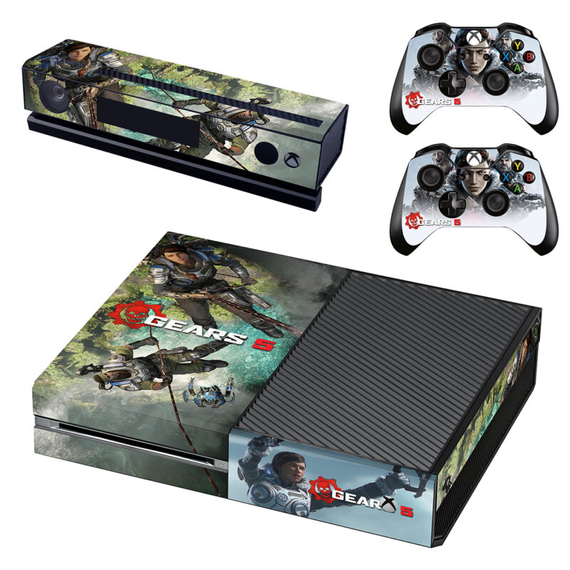 Gears 5 Game Xbox One Skin Sticker Design 2