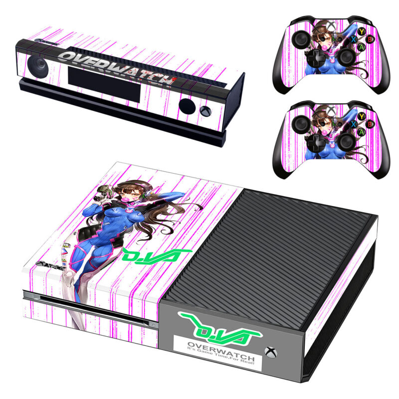 Overwatch D.Va Skin Sticker For Xbox One