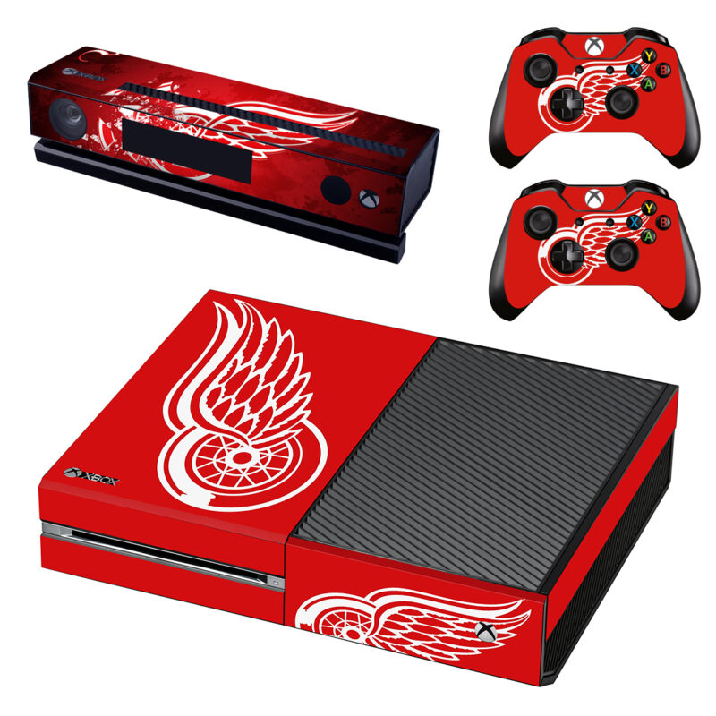 Detroit Red Wings Xbox One Skin Sticker