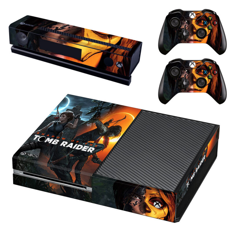 Shadow Of The Tomb Raider Game Skin Sticker For Xbox One Design 5