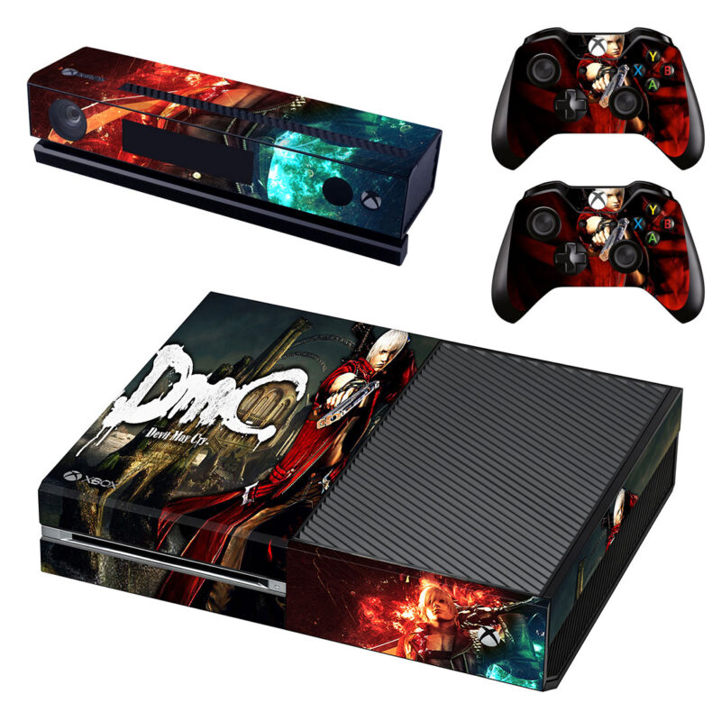 Devil May Cry Game Skin Sticker For Xbox One Design 3