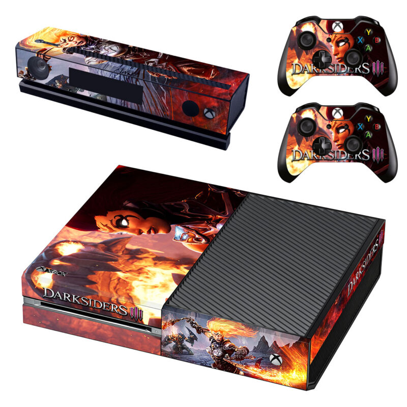 Darksiders III Game Xbox One Skin Sticker Design 1