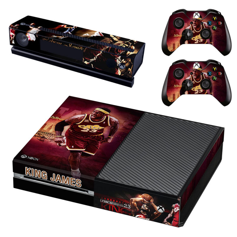 Lebron James Cleveland Cavaliers 23 Xbox One Skin Sticker