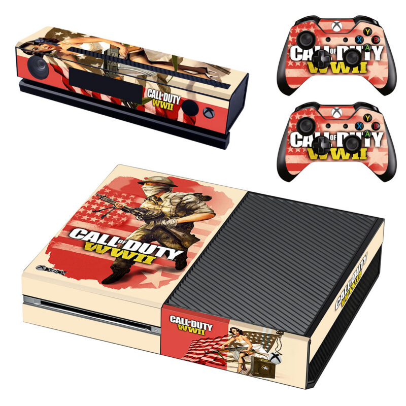 Call Of Duty: WWII Game Xbox One Skin Sticker