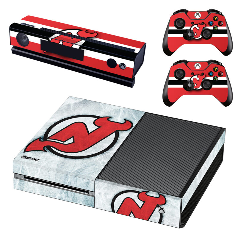 New Jersey Devils Xbox One Skin Sticker