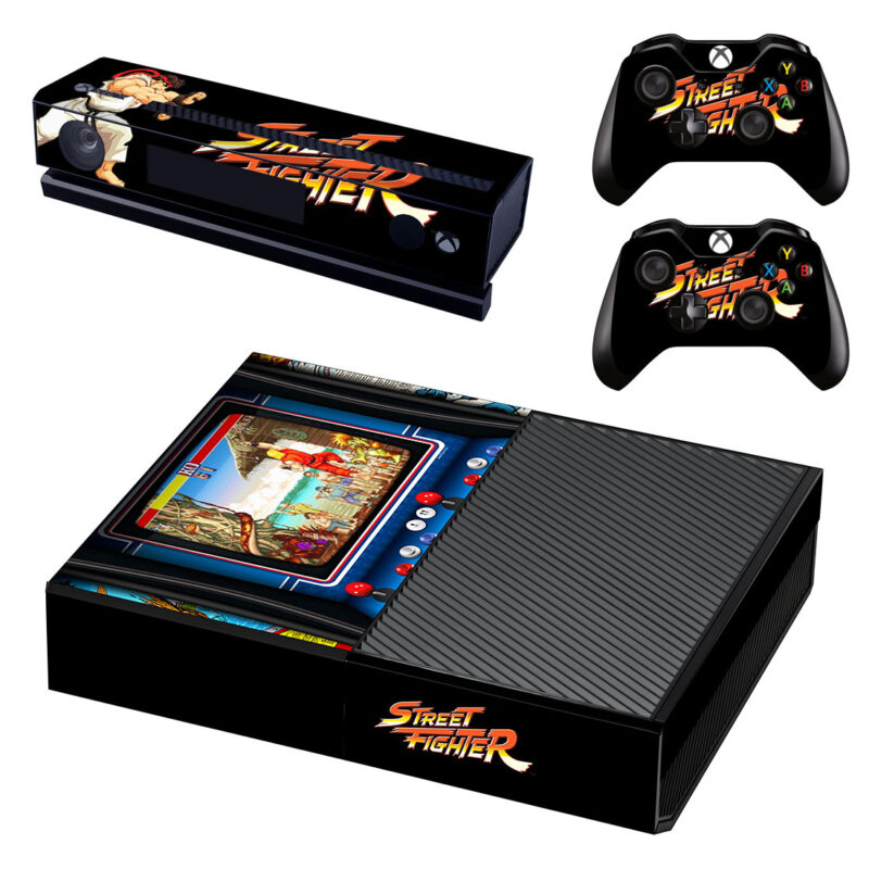 Street Fighter Series Skin Sticker For Xbox One