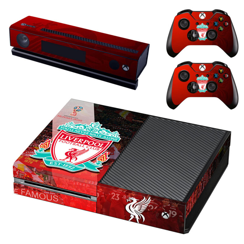 Liverpool F.C Skin Sticker For Xbox One Design 1