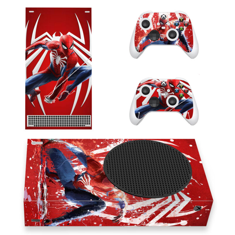 Marvel's Spider-Man Game Skin Sticker For Xbox Series S And Controllers