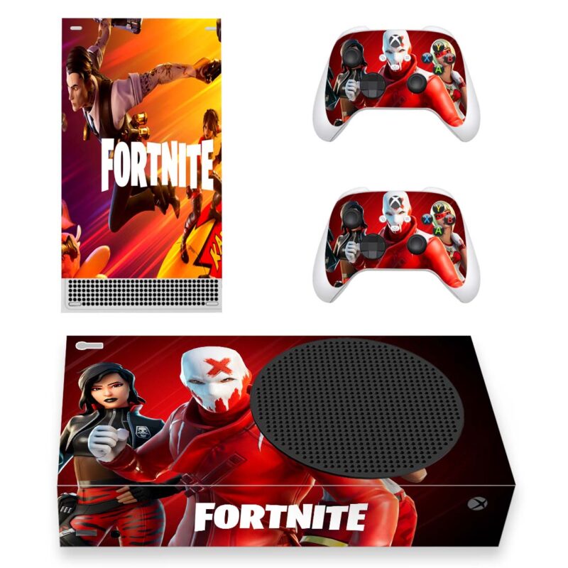 Fortnite Game Skin Sticker For Xbox Series S And Controllers Design 5