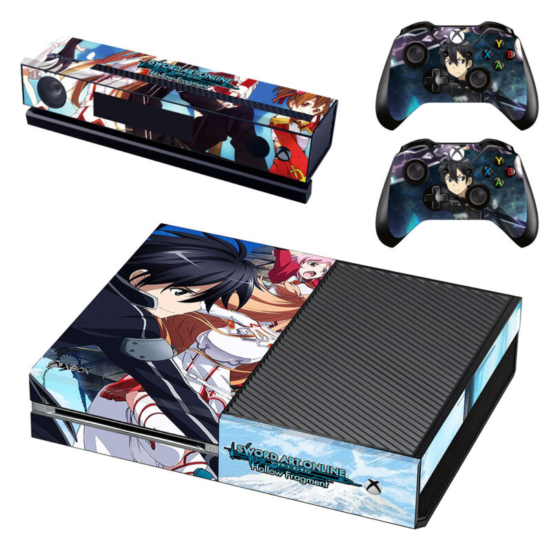 Sword Art Online: Hollow Fragment Game Skin Sticker For Xbox One Design 1