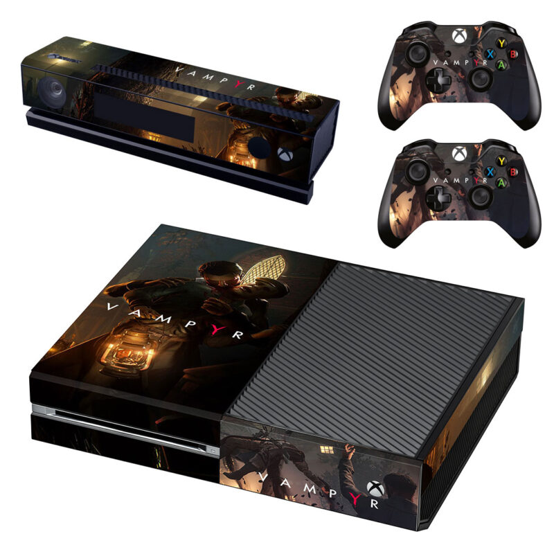 Vampyr Game Xbox One Skin Sticker Design 2