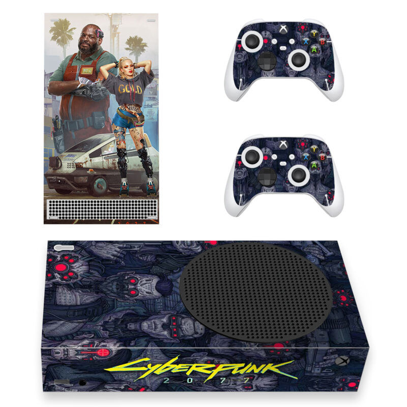 Cyberpunk 2077 Night City Gangs Maelstrom Skin Sticker For Xbox Series S And Controllers