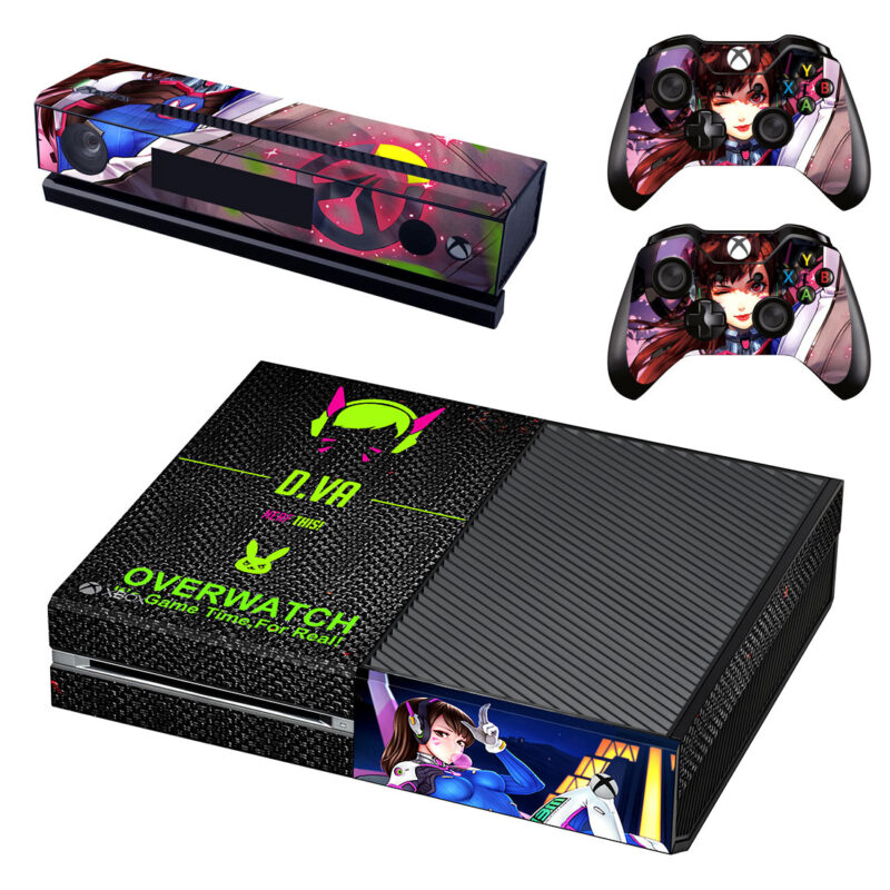 Overwatch D.Va Xbox One Skin Sticker Design 1