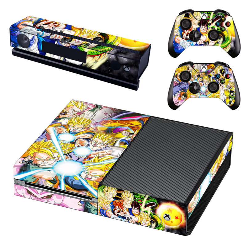 Dragon Ball Z Xbox One Skin Sticker