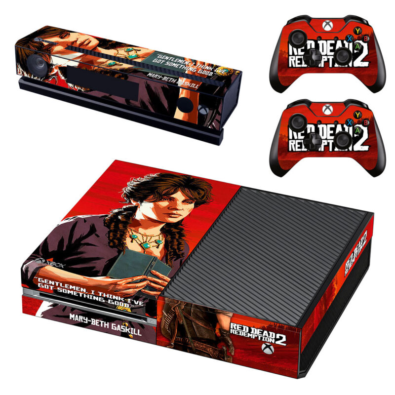 Red Dead Redemption 2 Mary-Beth Gaskill Xbox One Skin Sticker