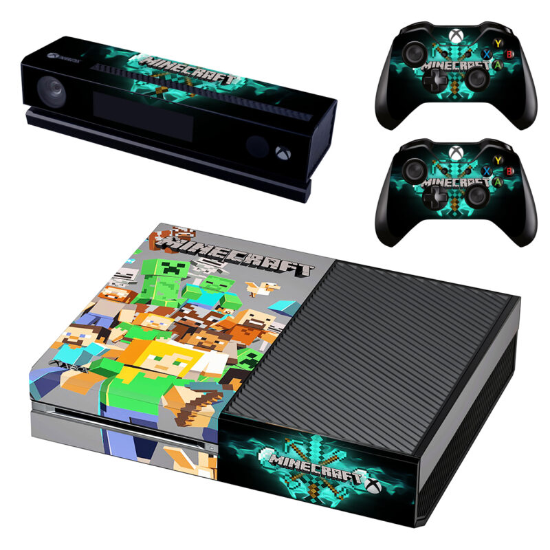 Minecraft Game Xbox One Skin Sticker