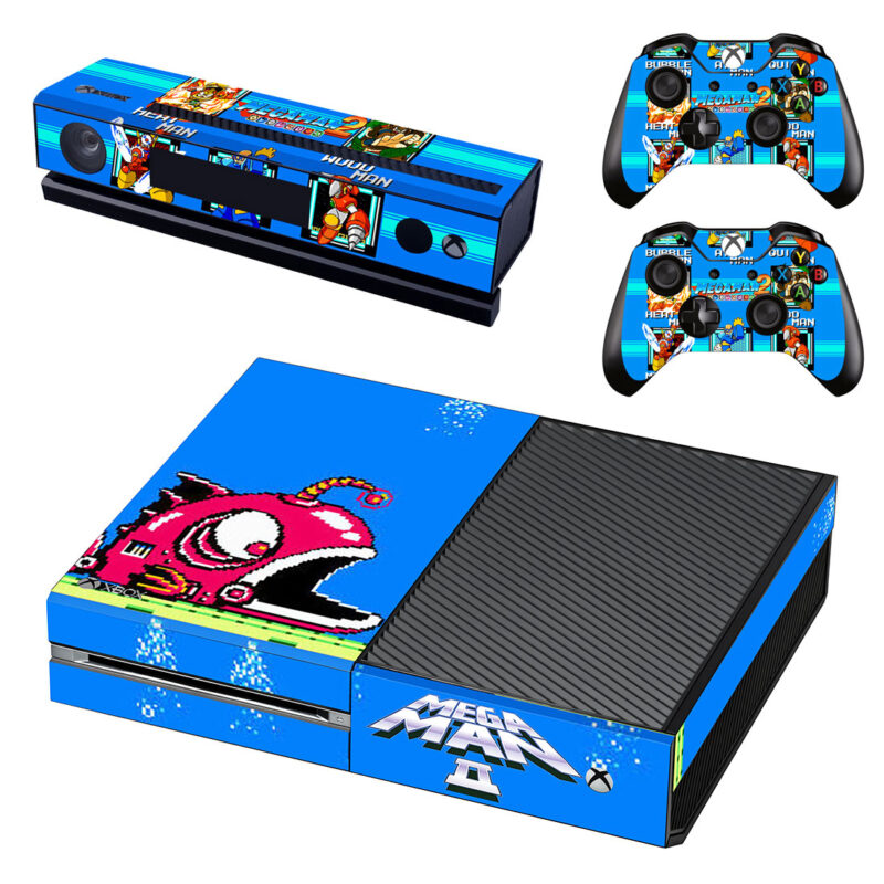 Mega Man 2 Game Skin Sticker For Xbox One Design 1